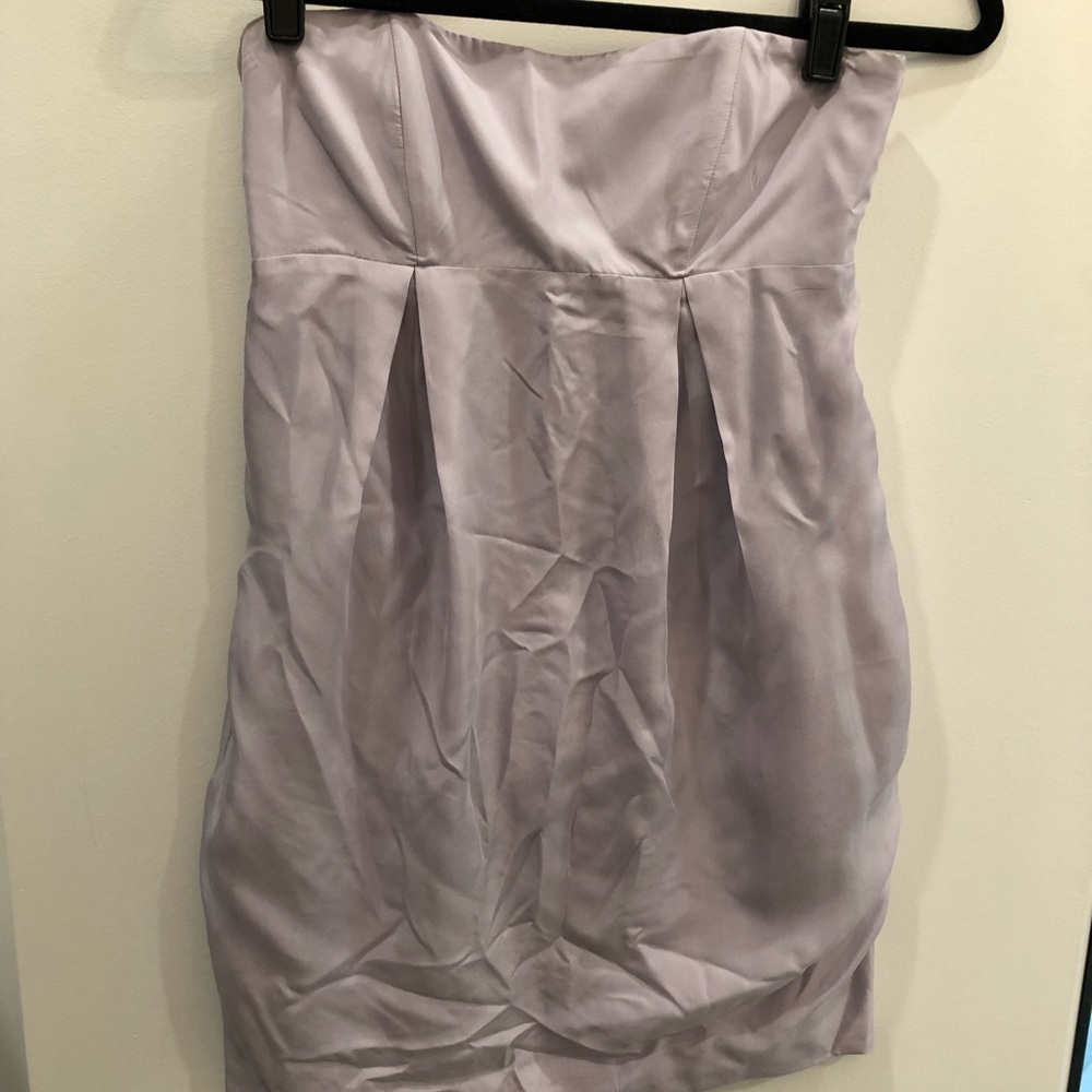 BCBGeneration light purple tube bubble dress 0